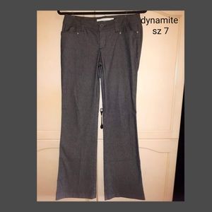 Dynamite Pin Stripe Career pants